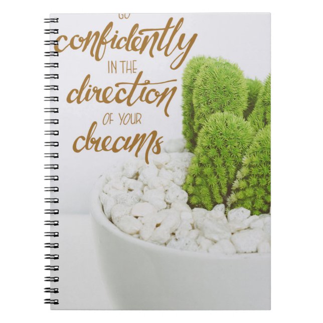 Cuaderno Cactus Go Confidence (Frente)