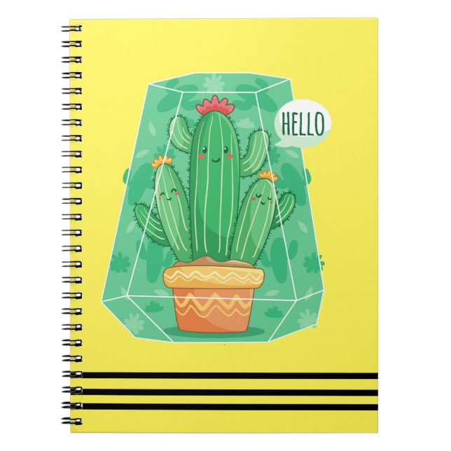 Cuaderno Cactus lindo (Frente)