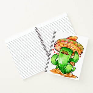 Cuaderno Cactus lindo