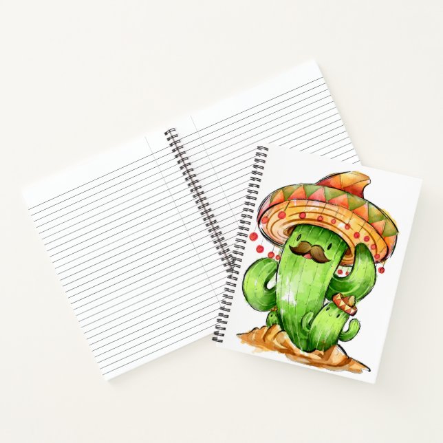 Cuaderno Cactus lindo (Interior)