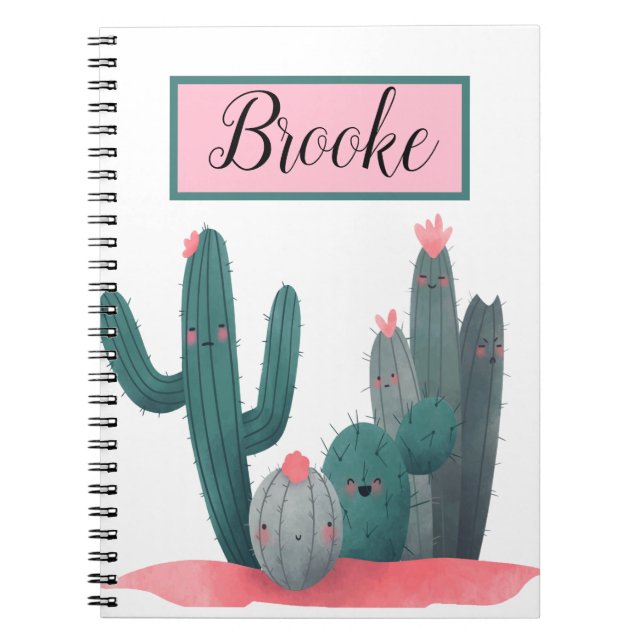 Cuaderno Cactus lindo (Frente)