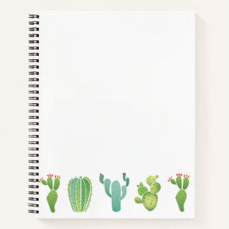 Cuaderno Cactus Notebook