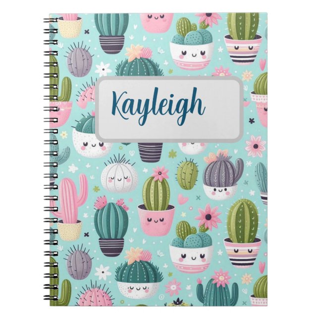 Cuaderno Cactus pattern (Frente)