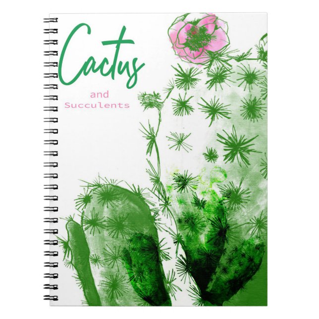 Cuaderno Cactus Y Suculentos (Frente)
