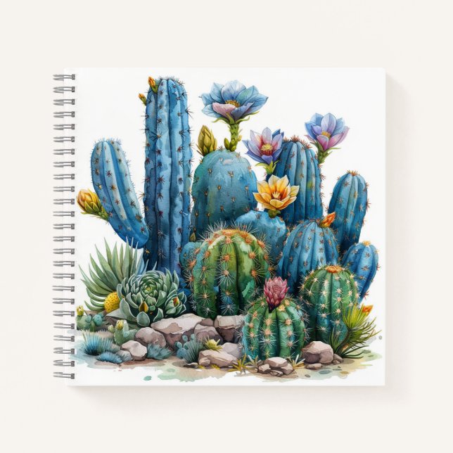 Cuaderno Cactus y suculentos (Anverso)