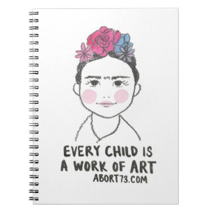 Cuaderno Cada niño es una obra de arte / Abort73.com