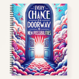 Cuaderno Cada oportunidad es una puerta a las oportunidades