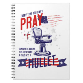 Cuaderno Cada vez que no rezas un divertido periódico patri