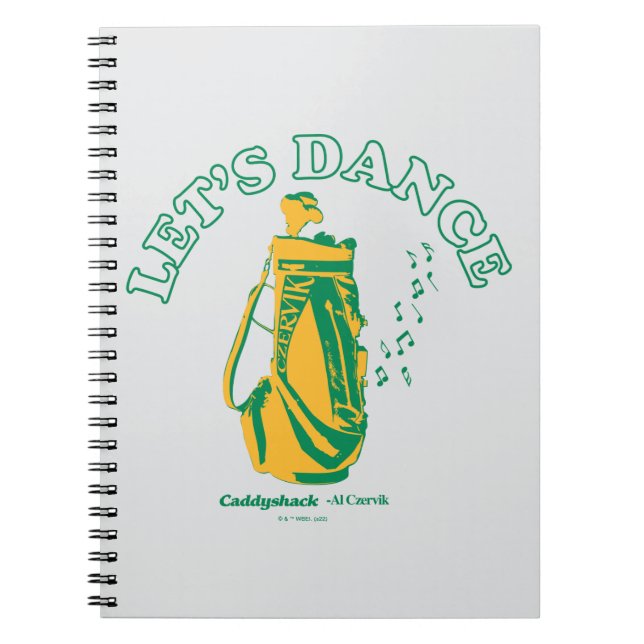 Cuaderno Caddyshack | Bailemos (Frente)