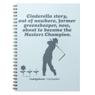 Cuaderno Caddyshack   Cindrella Story