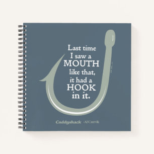 Cuaderno Caddyshack   La Última Vez Que Vi Una Boca Como Es