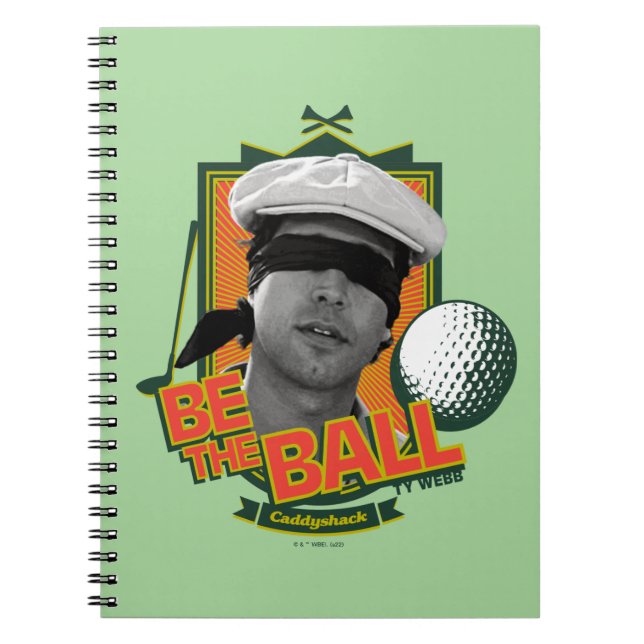 Cuaderno Caddyshack | Ser la bola (Frente)