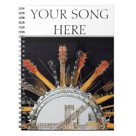 CUADERNO CADENAS DE GUITARRA AL SOL