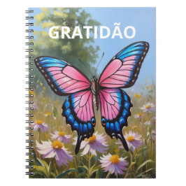 Cuaderno Caderno (80 Páginas, P&B) Borboleta