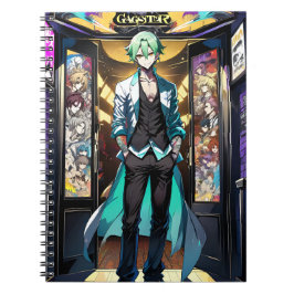Cuaderno Caderno Anime Mistério no Centro
