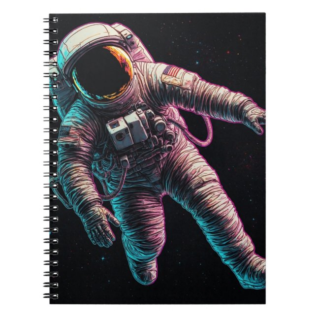 Cuaderno Caderno Astronauta (Frente)