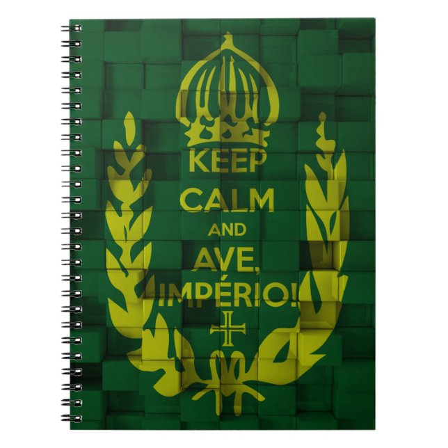 Cuaderno Caderno Ave, Império! (Frente)
