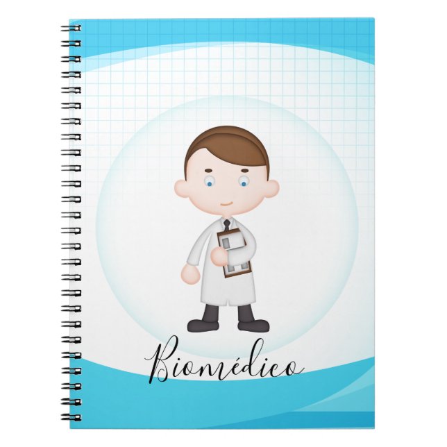 Cuaderno Caderno Biomédico (Frente)