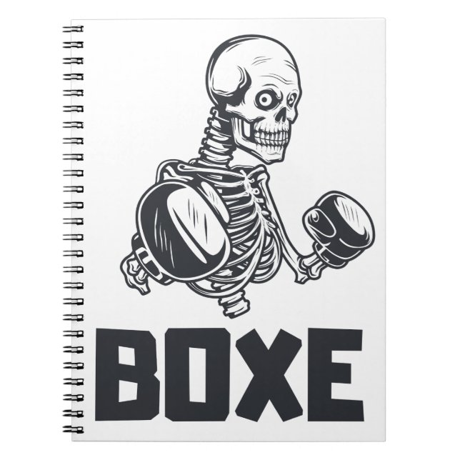 Cuaderno Caderno Boxe / Boxing (Frente)