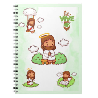Cuaderno Caderno Ele vive por nós