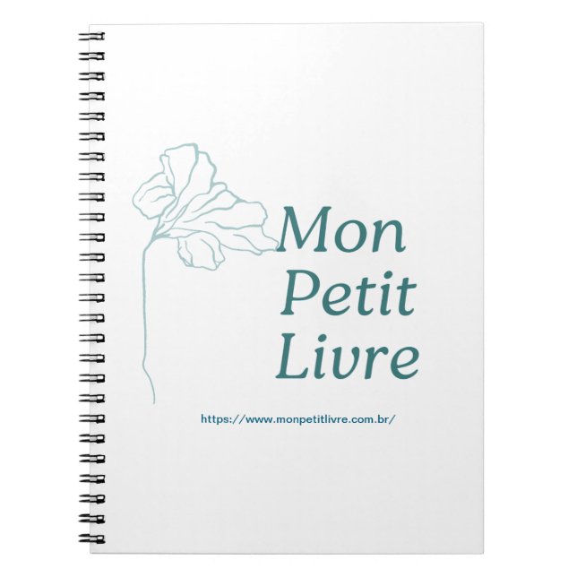 Cuaderno Caderno Espiral com Foto (Frente)