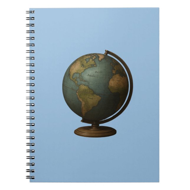 Cuaderno Caderno Espiral com Foto PLANETA (Frente)