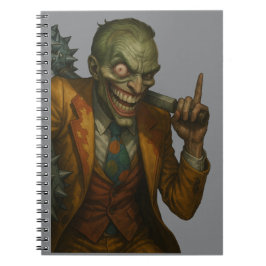 CUADERNO CADERNO ESPIRAL PALHAÇO