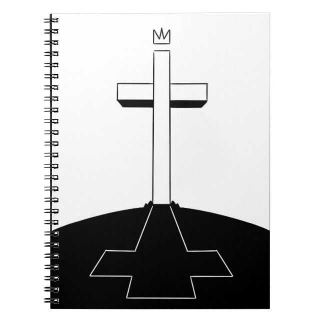 Cuaderno Caderno Estampa Cruz  (Frente)