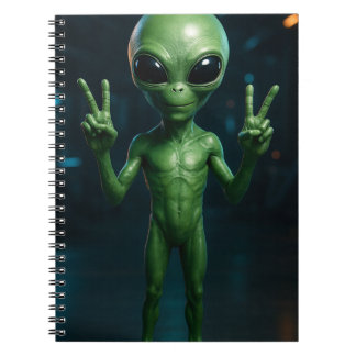 Cuaderno CADERNO Extraterrestre futurista