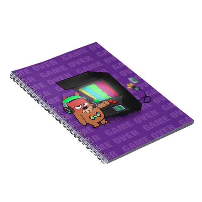 Cuaderno Caderno "Game Over" (Lado Derecho)