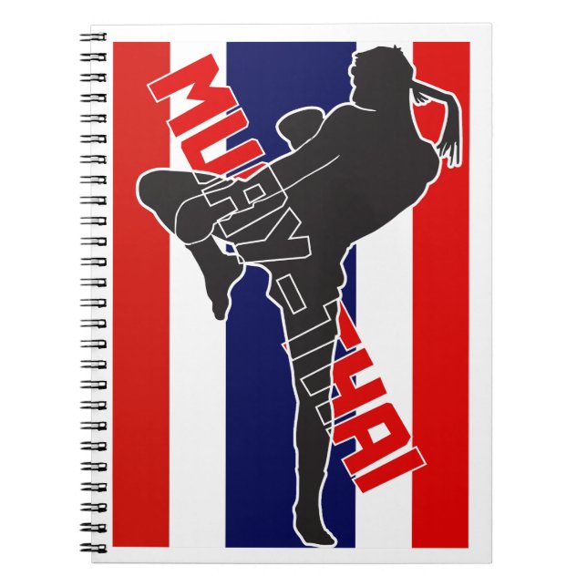 Cuaderno Caderno Muay Thai/ Notebook MuayThai/ MartialArts (Frente)