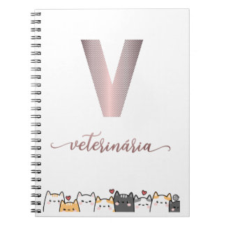 Cuaderno Caderno profissão veterinária