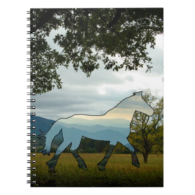 Cuaderno Cades Cades Blue Ridge Horse (Frente)