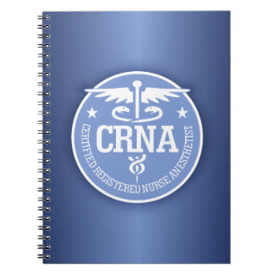 Cuaderno Caduceus CRNA ideas de regalo