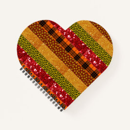 Cuaderno Cae la cosecha de Acción de Gracias del otoño