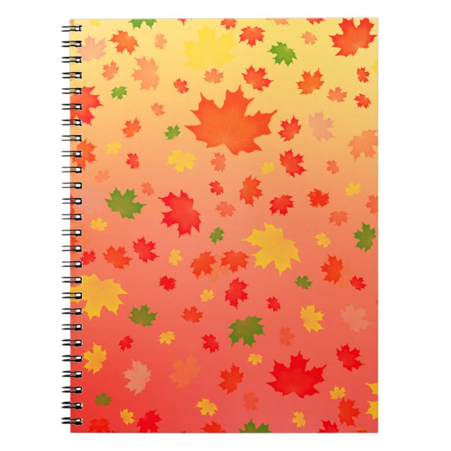 Cuaderno Caer en hojas (Frente)