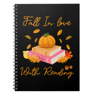 Cuaderno Caer Enamorada De Las Calabazas Del Otoño Del Libr