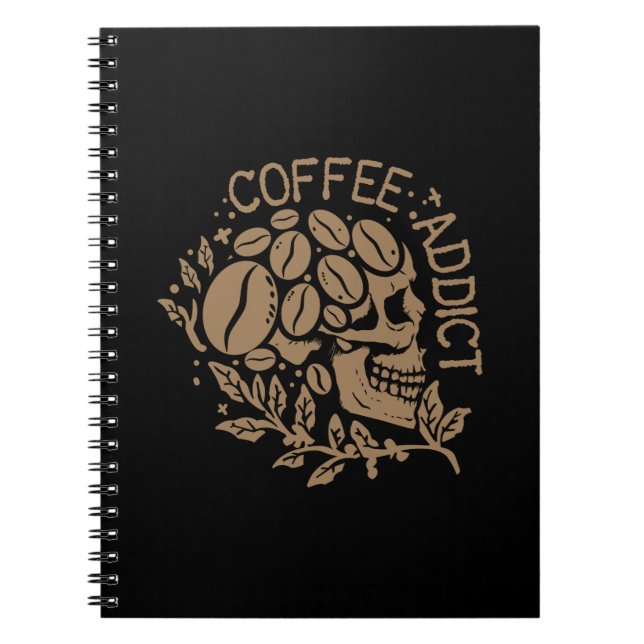 Cuaderno Café Art Coffee Addict (Frente)