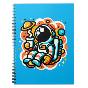 Cuaderno Café Astronauta para beber - Cafeína del espacio u