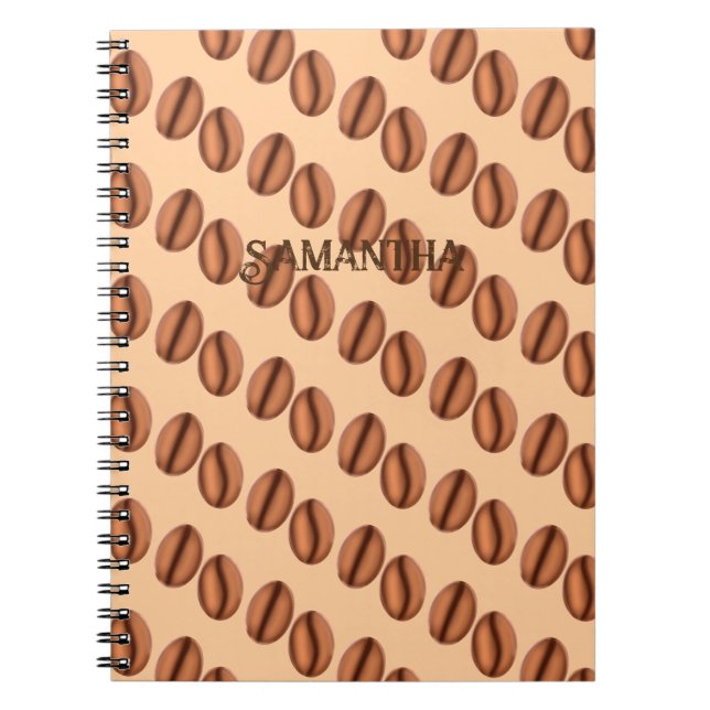 Cuaderno Café Caffeine Beans (Frente)