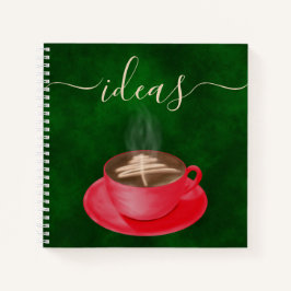 Cuaderno Café cappuccino navidades