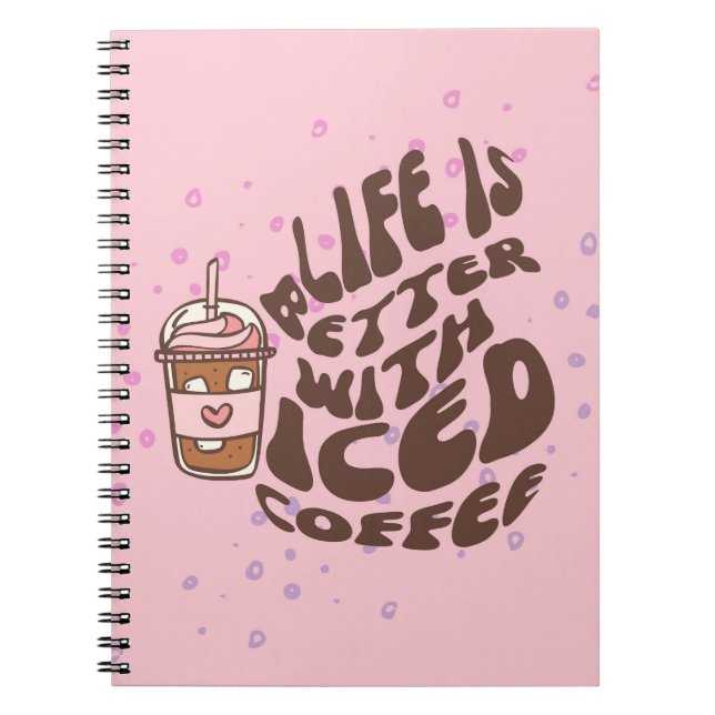 Cuaderno Café con Hielo (Frente)