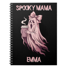 Cuaderno Café Coquette Mamá Espeluznante Personalizado Fant