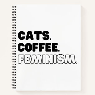 Cuaderno Café de Gatos Feminismo