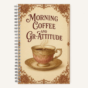 CUADERNO CAFÉ DE MAÑANA Y GR-ACTITUD