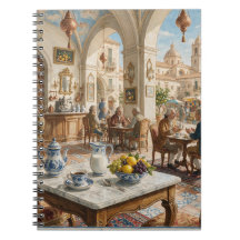 Café de Palermo de estilo siciliano del siglo XVII