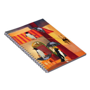 Cuaderno Café del pingüino