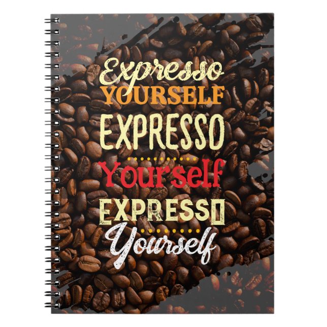 Cuaderno Café expreso (Frente)