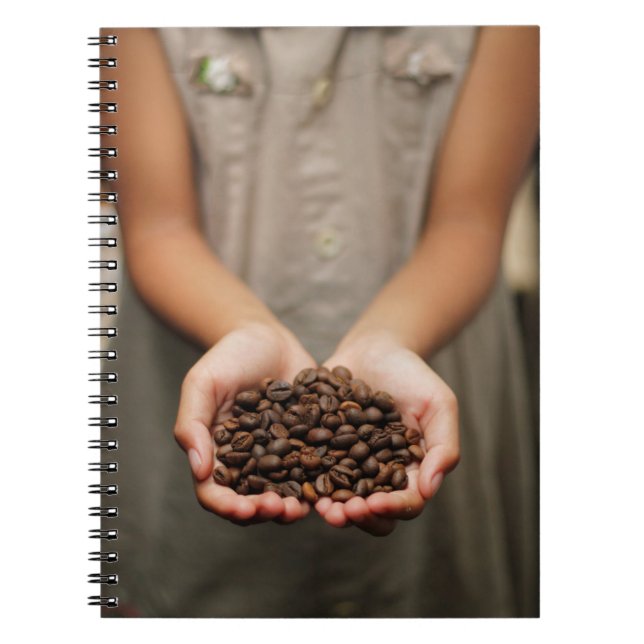 Cuaderno Café frijol aroma tostado (Frente)