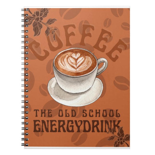 Cuaderno Café | La bebida energética de la vieja escuela (Frente)